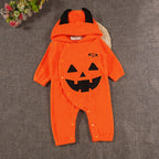 あったか ふわふわ かぼちゃの着ぐるみ かわいいハロウィン用コスチューム パーティ・クリスマス・年賀状等にも最適な変身衣装 デビルパンプキン仮装