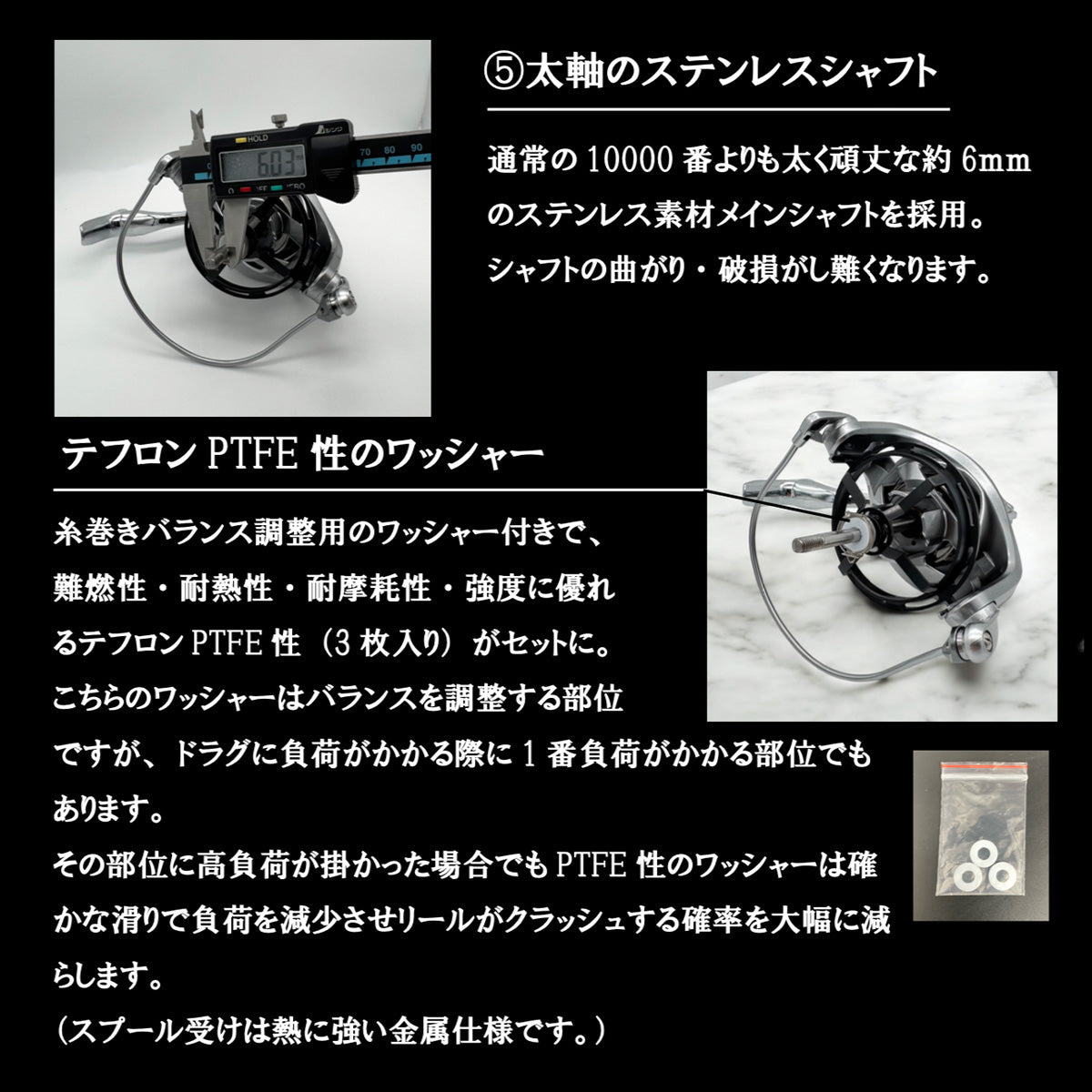 スピニングリール ゴリルドビースト10000