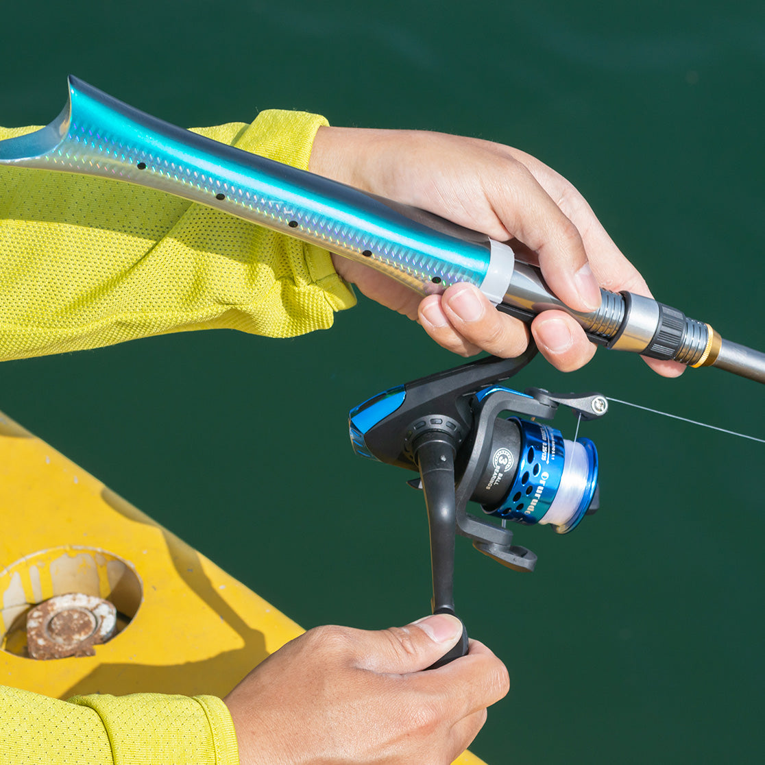 「ギョルルド＆puchiリール」竿＆リールセット（カラー各種）