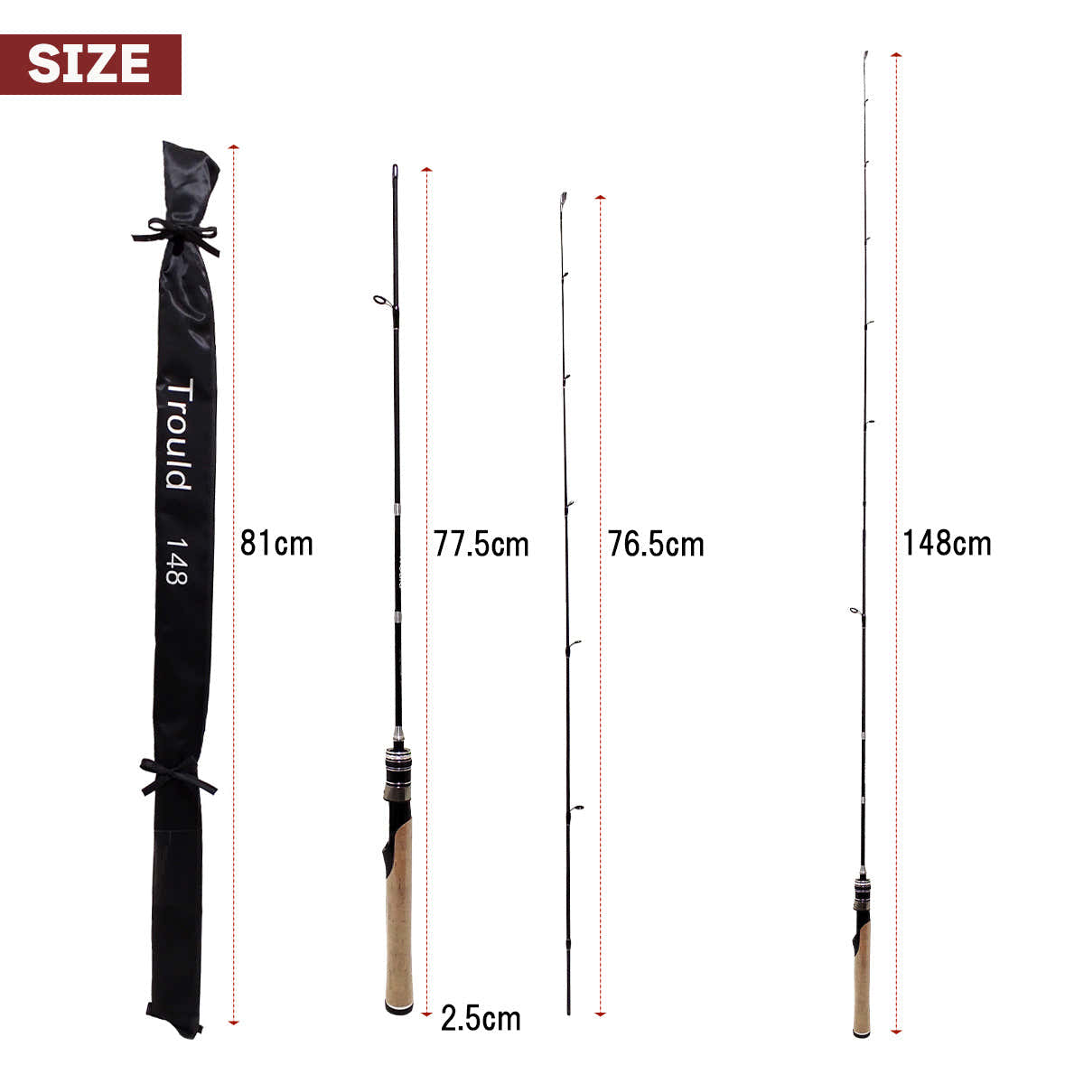 Trould トラルド」ロッド（1.5m） – Fishing Japan