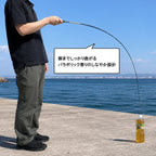 「ノベルド25」コンパクト 延べ竿 振出式 釣り竿 ロッド 仕舞寸法約25〜26cm（0.8m〜2.4m）
