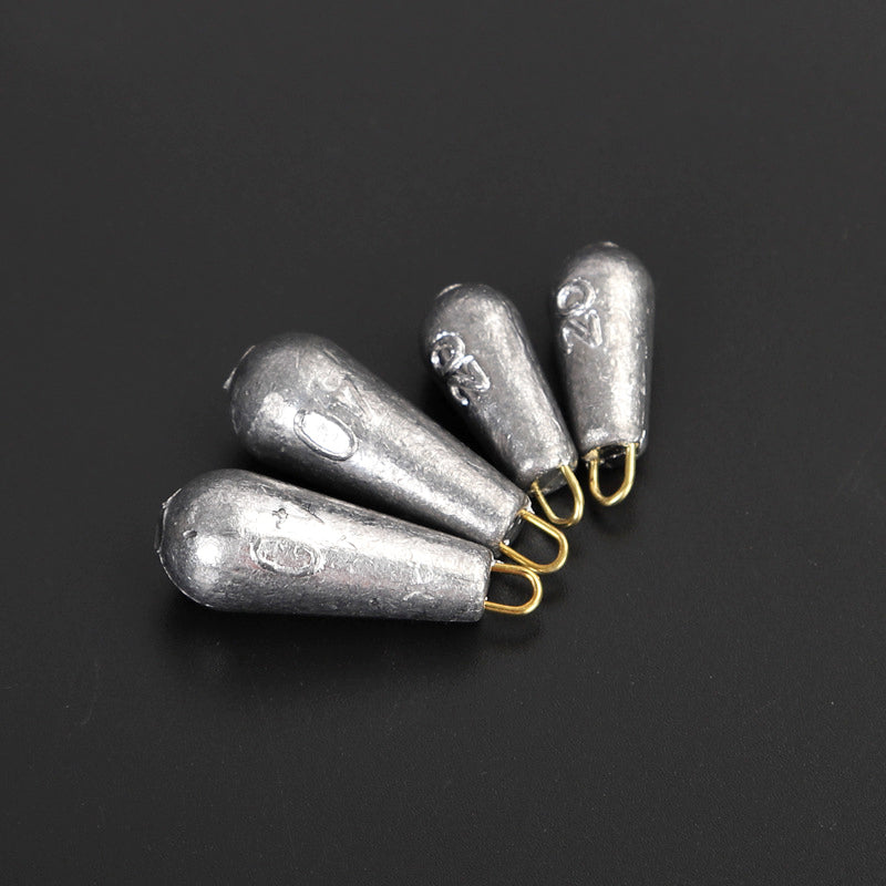 ナス型おもり 仕掛け 錘（10g～100g サイズ各種）
