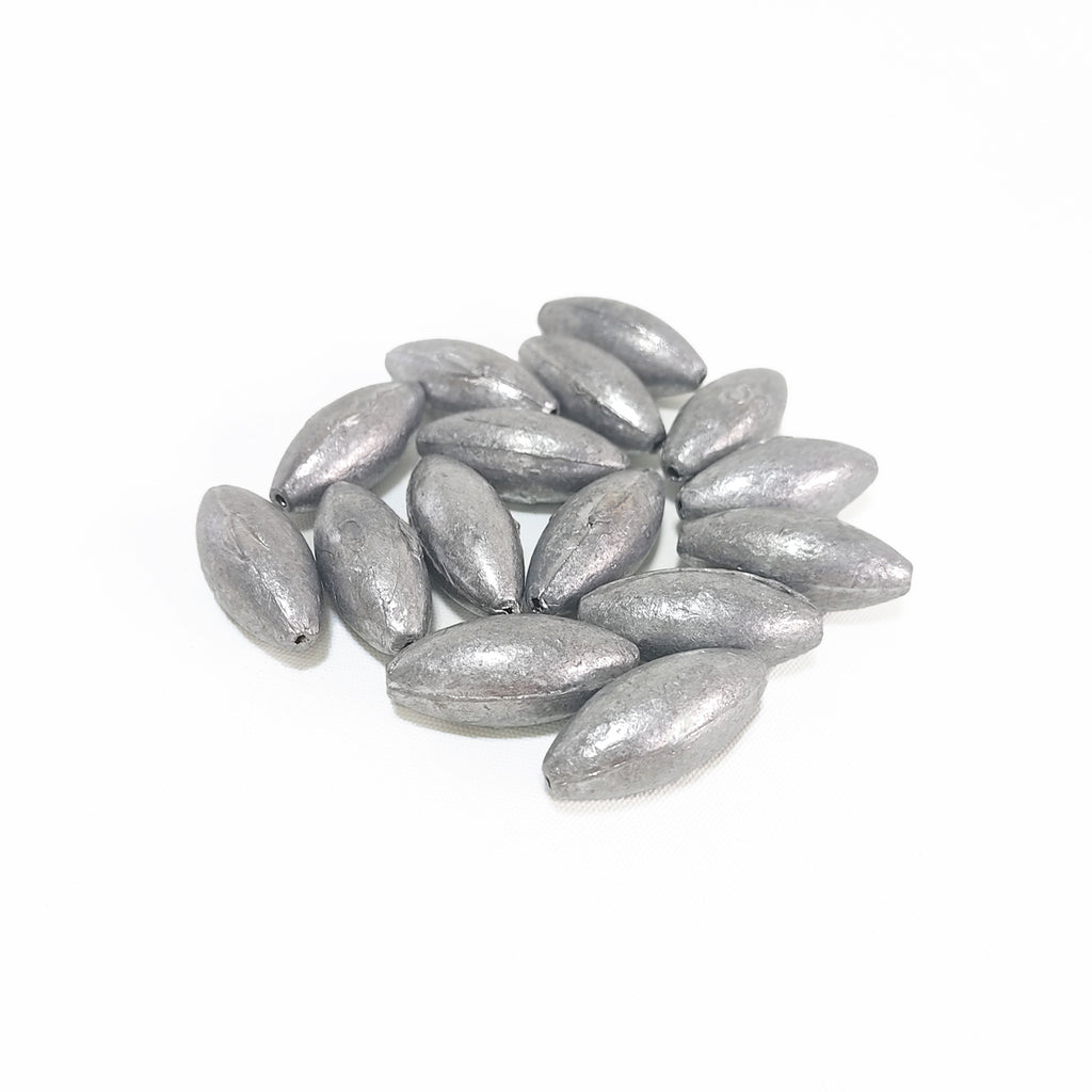 なつめ型オモリ 仕掛け 錘（1g～200g サイズ各種）