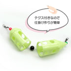 コマセカゴ 夜光ロケット テグス付（Ｍサイズ 10個入）