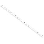 クリア フィッシングメジャー ステッカー計測シール 透明タイプ ヘラ付き（全長90cm×幅3.5cm）