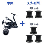 スピニングリール「LIMITED SURF リミテッドサーフ」（スプール付き）
