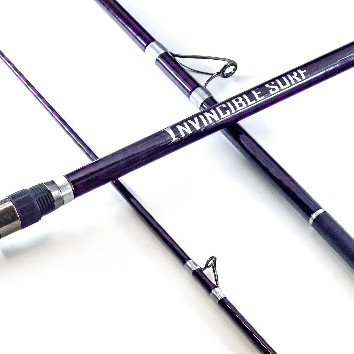 「インビンシブルサーフ II」ロッド（バイオレット）